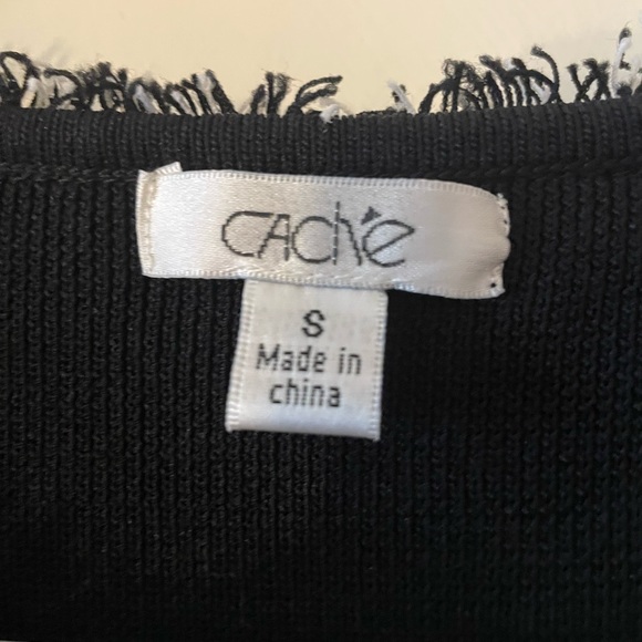 Cache jacket, long -sleeved shirt with fringe, size S - Picture 7 of 7